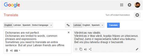 google translate latvian.